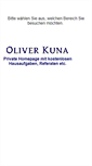 Mobile Screenshot of oliverkuna.de