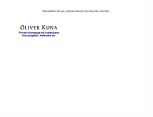 Tablet Screenshot of oliverkuna.de